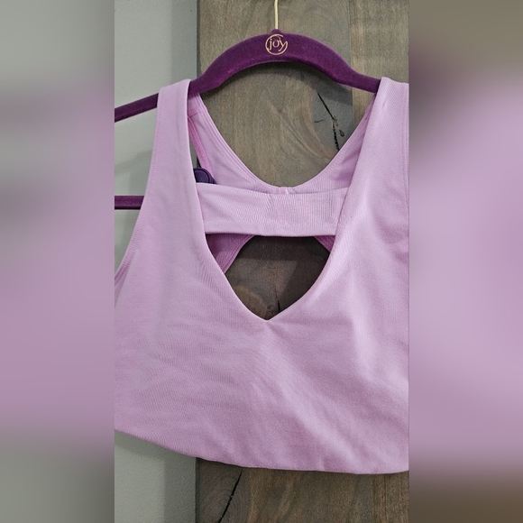 Free People FP Movement Lilac rose Every Single Time Cutout Bra. Size XS NWT - Picture 5 of 8